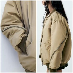 NWOT - ZARA Bomber Jacket